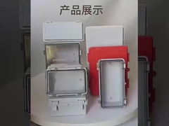 600x400x195 mm ABS sluitbare plastic behuizing