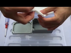 200x130x80 mm ondergrondse waterdichte metalen verbindingsdoos