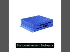 Custom Aluminium Extrusion Enclosures Housing met Heatsink Fins voor industriële elektronica