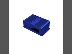 Aangepaste aluminium warmteafvoerende behuizing met flens voor elektronische industriële controller