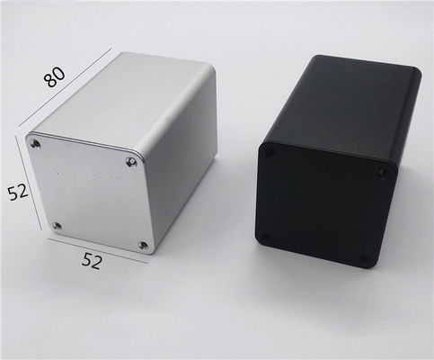 Customizable Design Anodizing White and Black Metal Aluminum Housing Aluminum Box For networking Equipment Size 52*52*80mm