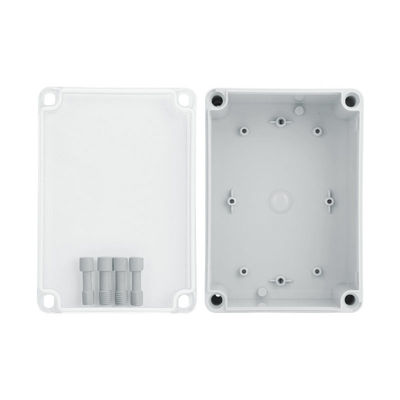 Clear Lid Black Base Plastic Screws IP66 Plastic Watertight Junction Seal Box 170*120*100mm