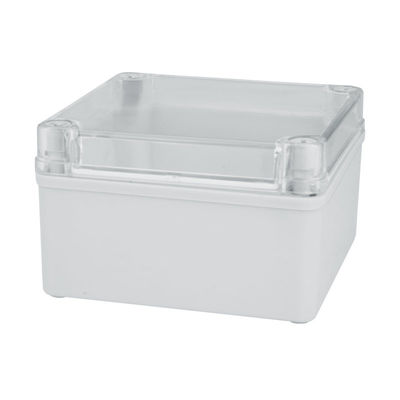 Clear Lid Black Base Plastic Screws IP66 Plastic Watertight Junction Seal Box 170*120*100mm