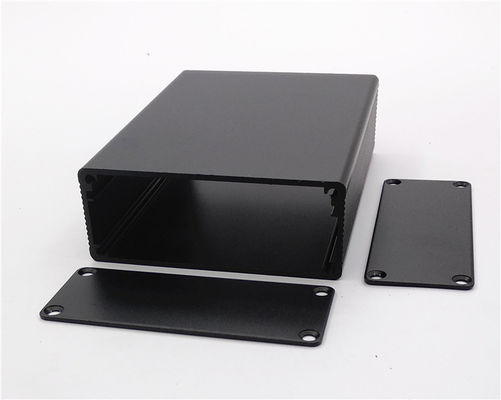 Anodized Black Width 74*29*100mm Aluminum Project Box Enclosure