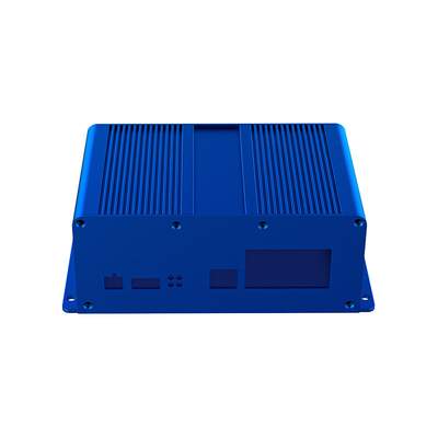 Aangepaste aluminium warmteafvoerende behuizing met flens voor elektronische industriële controller