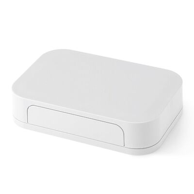 100 * 67 * 23 mm witte IoT-communicatienetwerkbehuizing met textuuroppervlak