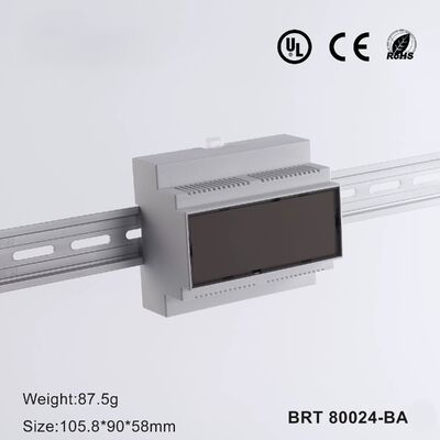 6 Module DIN Rail Enclosure Wit DIN Rail Housing PLC Industrial Control Box